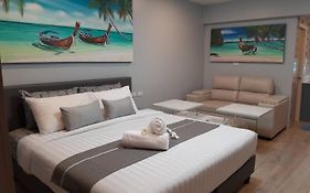 Private Modern Apartments By Patong Vacation Rentals Located In The Heart Of Patong, Walking Distance To The Beach, Kitchen, Private Bathroom, Seating Area, 65